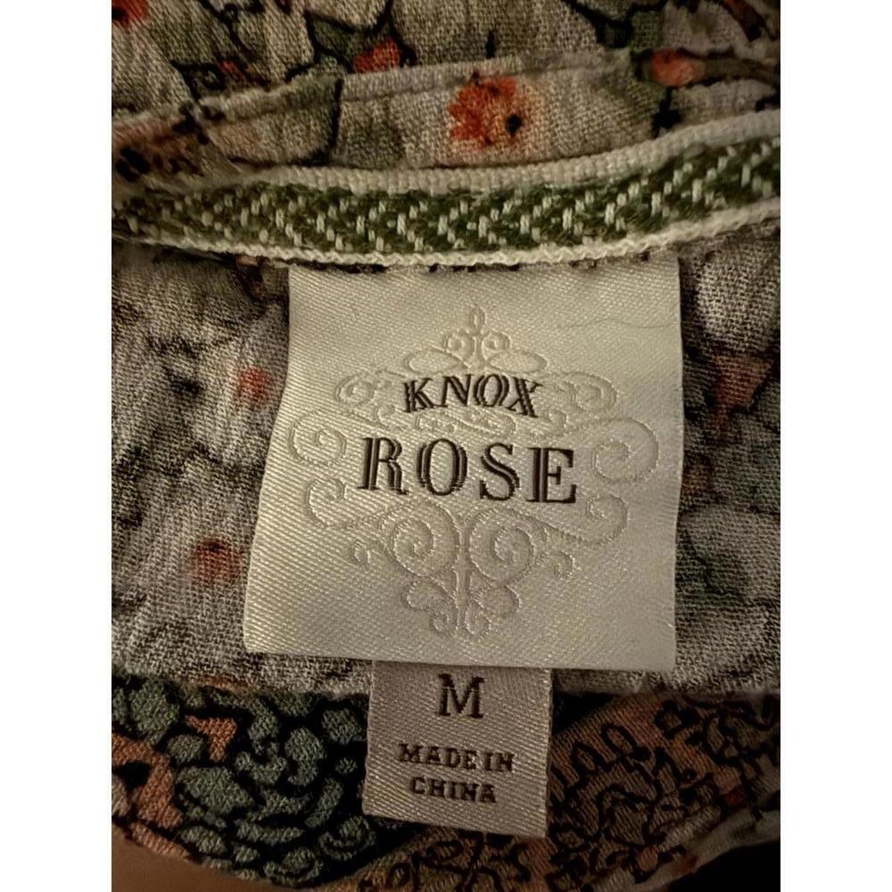 Knox Rose Boho Floral Tiered Dress – Size M - Picture 4 of 4
